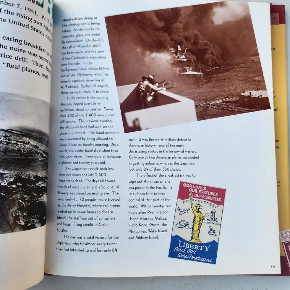 V Is for Victory Book America Remembers World War Kathleen Krull WW 2 Hardcover